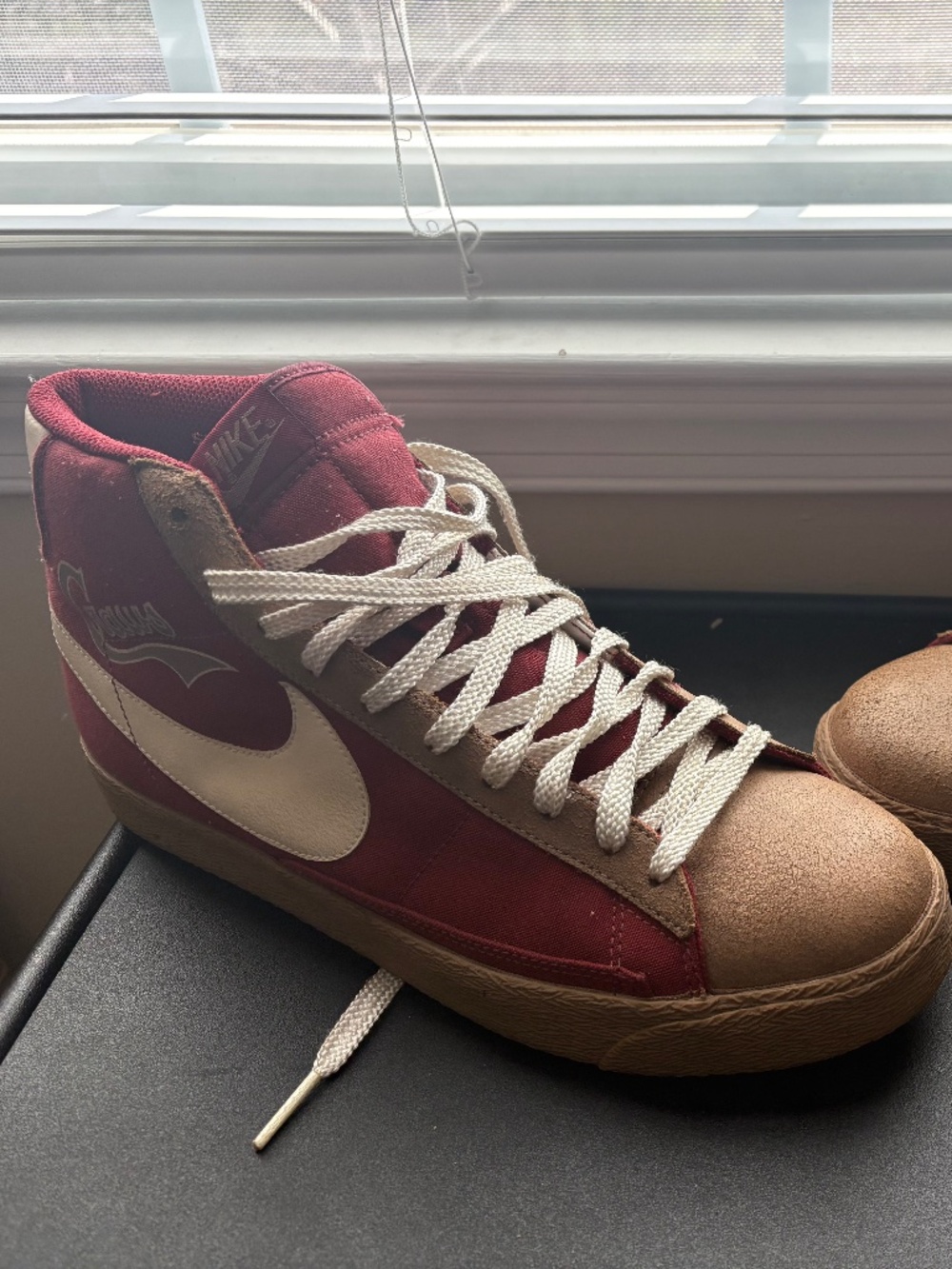 Pittsburgh craws negro league Nike blazer sneakers
